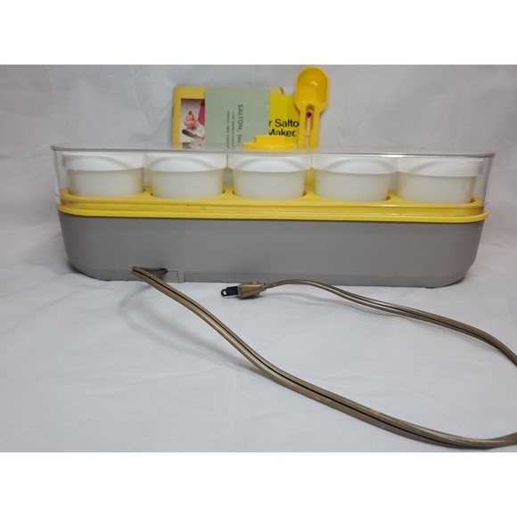 Salton Kitchen Vintage Salton Yogurt Maker Thermostat Controlled